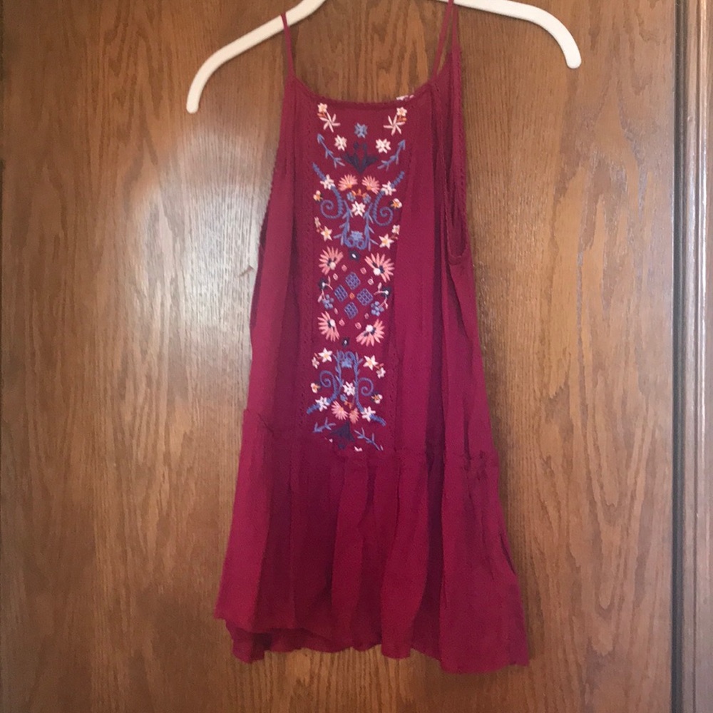 Purple tank top